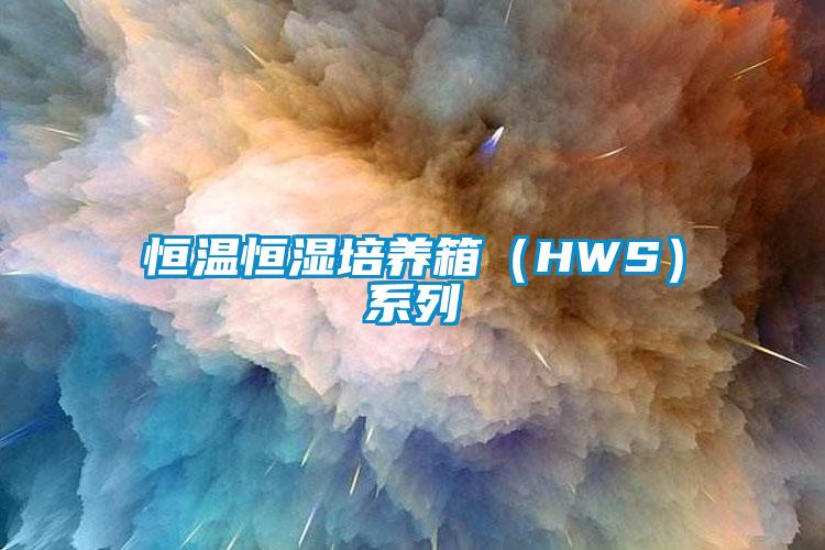 恒溫恒濕培養箱（HWS）系列