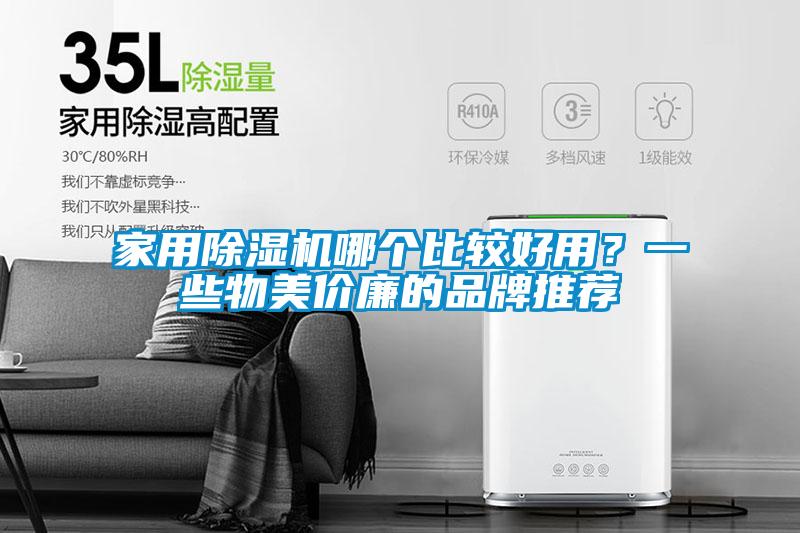 家用除濕機哪個比較好用？一些物美價廉的品牌推薦