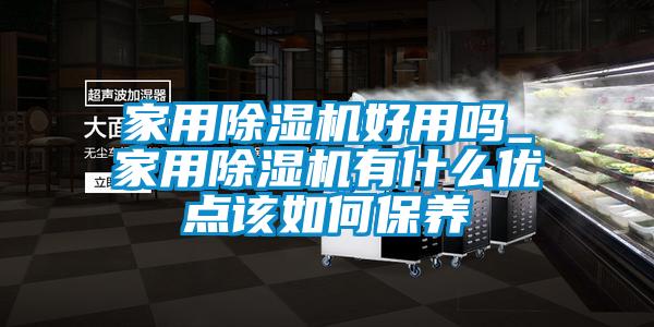 家用除濕機好用嗎_家用除濕機有什么優點該如何保養
