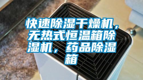 快速除濕干燥機，無熱式恒溫箱除濕機，藥品除濕箱