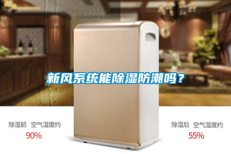 新風系統能除濕防潮嗎？