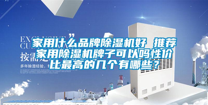 家用什么品牌除濕機好 推薦家用除濕機牌子可以嗎性價比最高的幾個有哪些？