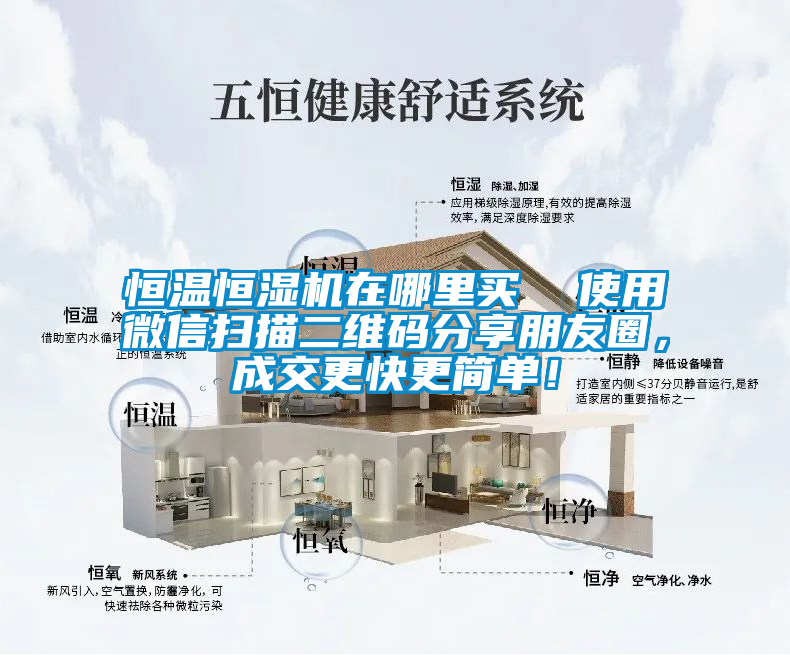 恒溫恒濕機在哪里買  使用微信掃描二維碼分享朋友圈，成交更快更簡單！