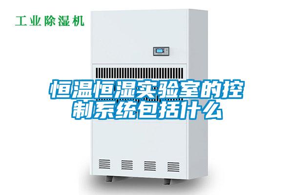 恒溫恒濕實驗室的控制系統包括什么