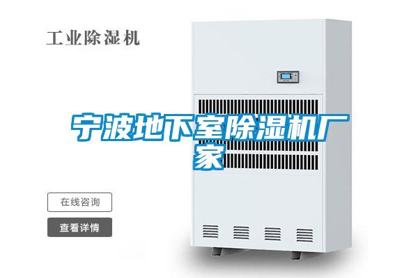 寧波地下室除濕機廠家
