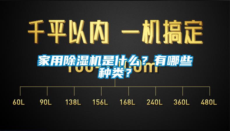 家用除濕機是什么？有哪些種類？