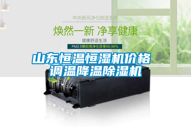 山東恒溫恒濕機價格 調溫降溫除濕機
