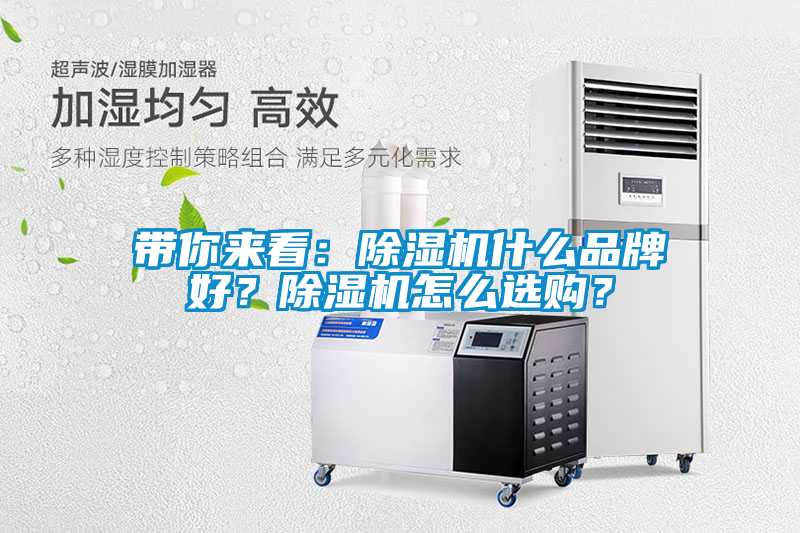 帶你來看：除濕機什么品牌好？除濕機怎么選購？