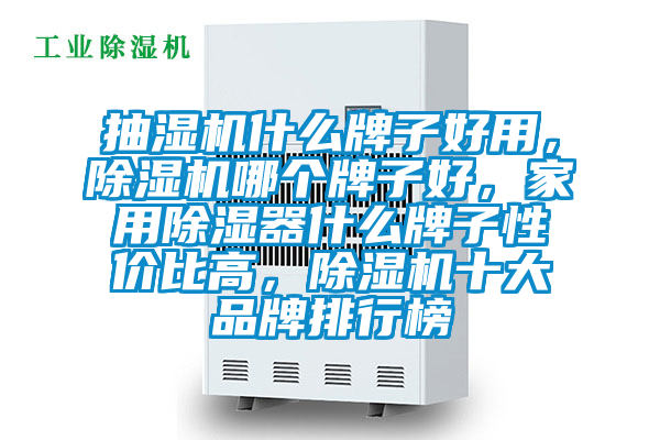 抽濕機(jī)什么牌子好用，除濕機(jī)哪個(gè)牌子好，家用除濕器什么牌子性價(jià)比高，除濕機(jī)十大品牌排行榜
