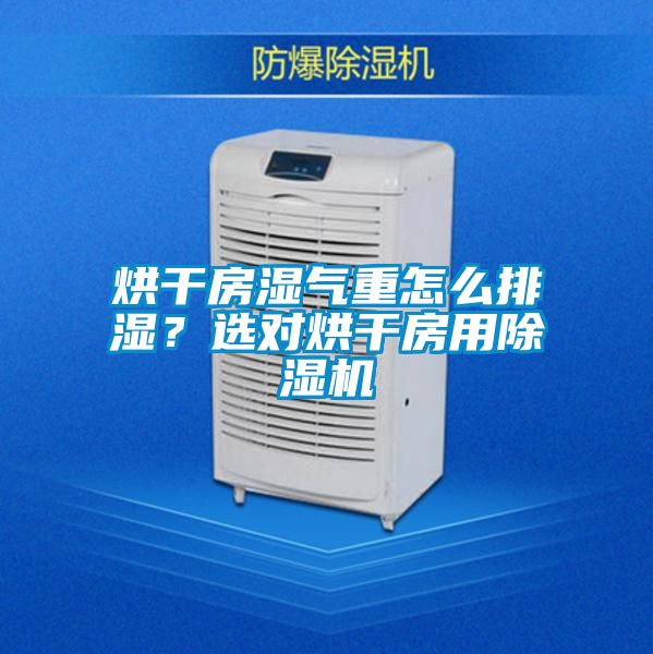 烘干房濕氣重怎么排濕？選對烘干房用除濕機