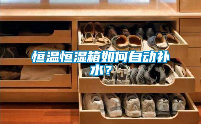 恒溫恒濕箱如何自動補(bǔ)水？