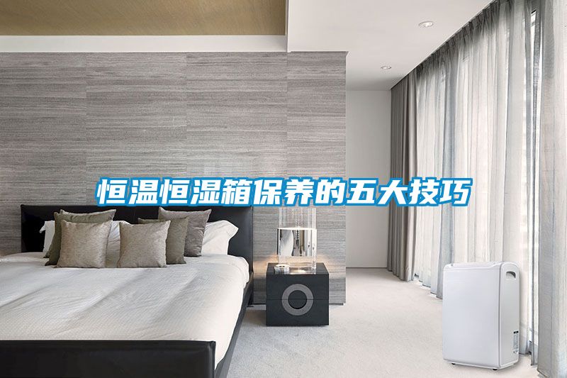恒溫恒濕箱保養的五大技巧