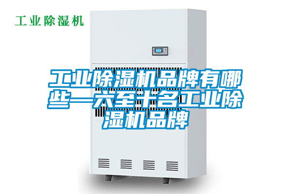 工業除濕機品牌有哪些—六至十名工業除濕機品牌