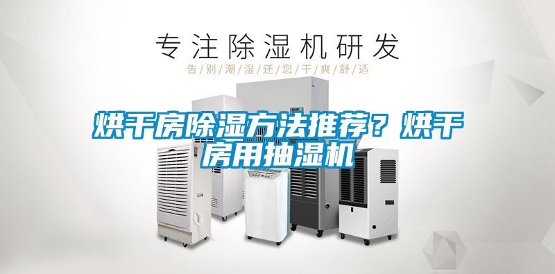 烘干房除濕方法推薦？烘干房用抽濕機