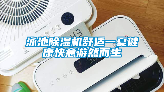 泳池除濕機舒適一夏健康快意游然而生