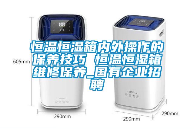 恒溫恒濕箱內(nèi)外操作的保養(yǎng)技巧 恒溫恒濕箱維修保養(yǎng)_國(guó)有企業(yè)招聘