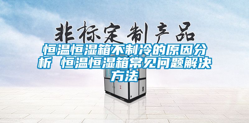 恒溫恒濕箱不制冷的原因分析 恒溫恒濕箱常見問題解決方法
