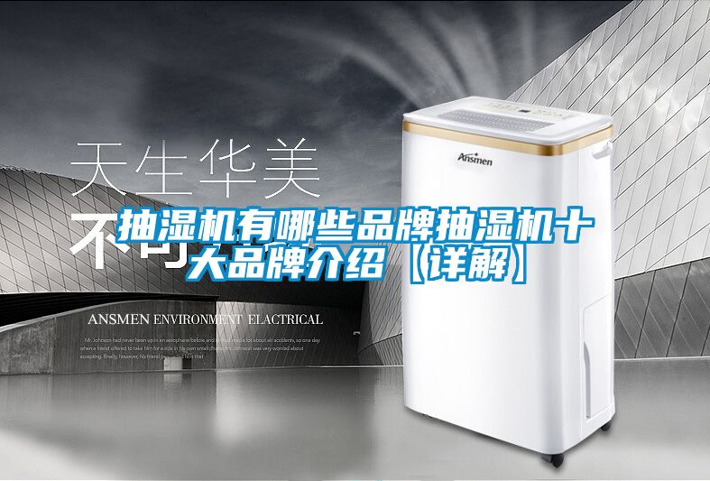 抽濕機有哪些品牌抽濕機十大品牌介紹【詳解】