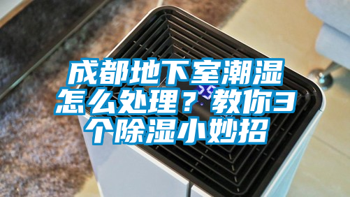 成都地下室潮濕怎么處理？教你3個除濕小妙招