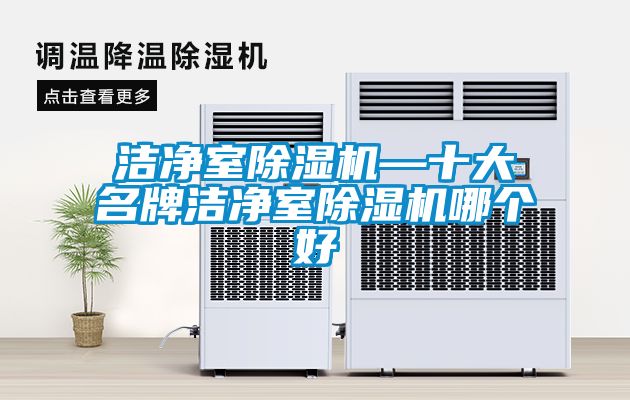 潔凈室除濕機(jī)—十大名牌潔凈室除濕機(jī)哪個(gè)好