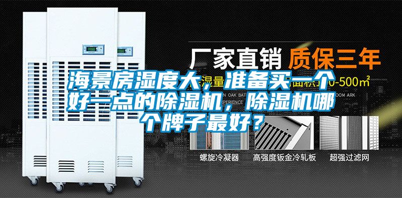 海景房濕度大，準備買一個好一點的除濕機，除濕機哪個牌子最好？