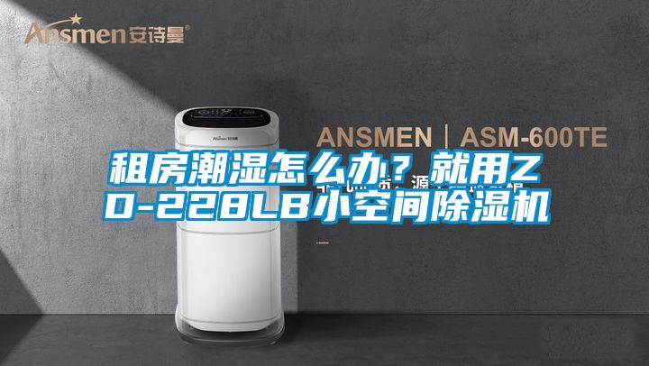 租房潮濕怎么辦？就用ZD-228LB小空間除濕機