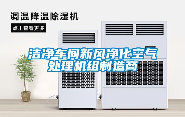 潔凈車間新風(fēng)凈化空氣處理機組制造商