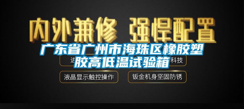 廣東省廣州市海珠區(qū)橡膠塑膠高低溫試驗箱