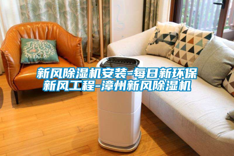 新風(fēng)除濕機安裝-每日新環(huán)保新風(fēng)工程-漳州新風(fēng)除濕機