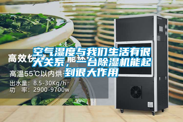 空氣濕度與我們生活有很大關系，一臺除濕機能起到很大作用