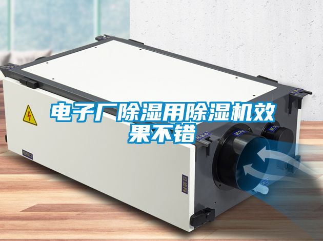 電子廠除濕用除濕機效果不錯