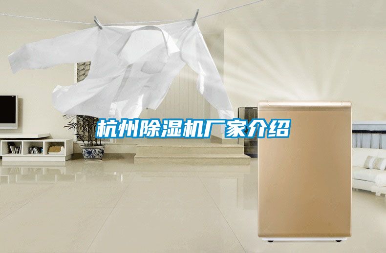 杭州除濕機廠家介紹