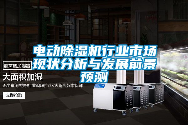 電動(dòng)除濕機(jī)行業(yè)市場(chǎng)現(xiàn)狀分析與發(fā)展前景預(yù)測(cè)