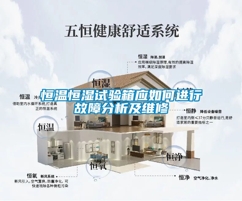 恒溫恒濕試驗箱應如何進行故障分析及維修