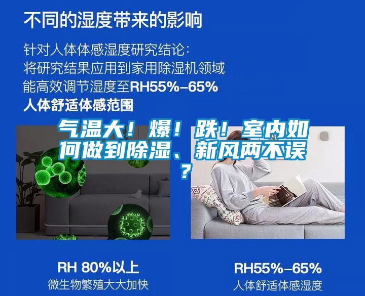 氣溫大！爆！跌！室內(nèi)如何做到除濕、新風(fēng)兩不誤？