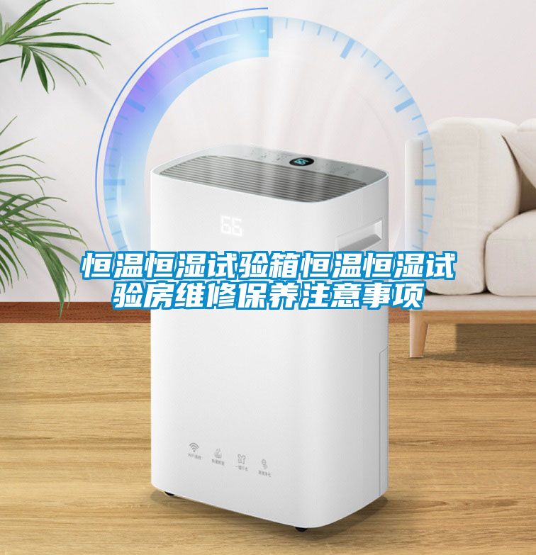 恒溫恒濕試驗箱恒溫恒濕試驗房維修保養注意事項