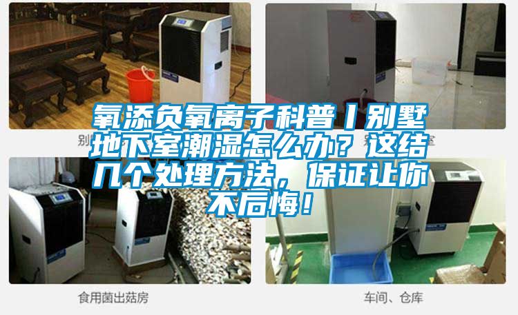 氧添負氧離子科普丨別墅地下室潮濕怎么辦？這結幾個處理方法，保證讓你不后悔！