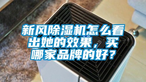 新風除濕機怎么看出她的效果，買哪家品牌的好？