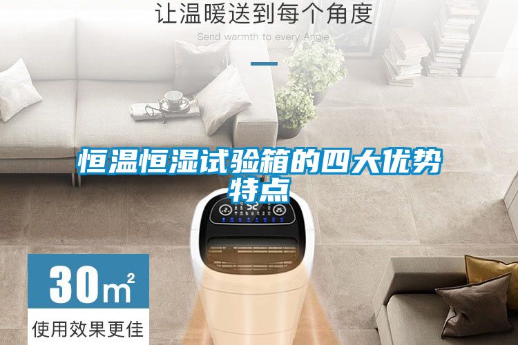 恒溫恒濕試驗箱的四大優勢特點
