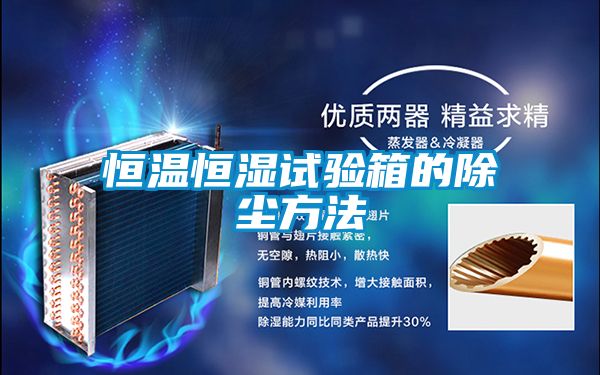 恒溫恒濕試驗箱的除塵方法