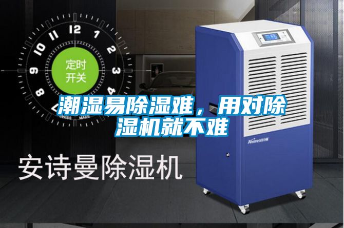 潮濕易除濕難，用對除濕機就不難