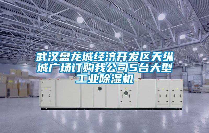 武漢盤龍城經濟開發區天縱城廣場訂購我公司5臺大型工業除濕機