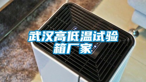 武漢高低溫試驗箱廠家