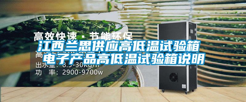 江西蘭思供應高低溫試驗箱 電子產品高低溫試驗箱說明