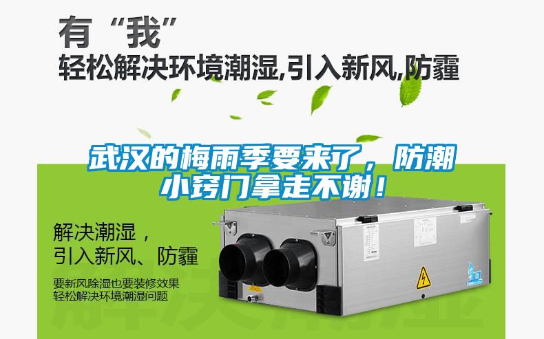 武漢的梅雨季要來了，防潮小竅門拿走不謝！
