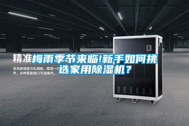 梅雨季節來臨!新手如何挑選家用除濕機？
