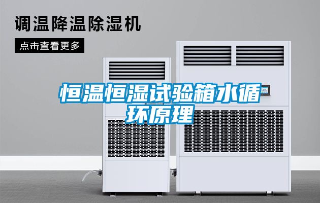 恒溫恒濕試驗箱水循環原理