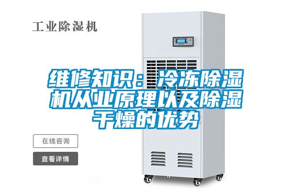 維修知識：冷凍除濕機從業原理以及除濕干燥的優勢