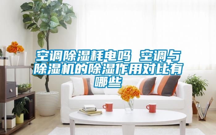 空調除濕耗電嗎 空調與除濕機的除濕作用對比有哪些
