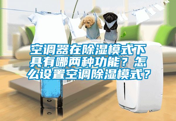 空調器在除濕模式下具有哪兩種功能？怎么設置空調除濕模式？